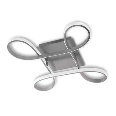 Потолочный светильник Knot Led 4990 (акрил, цвет серебро)