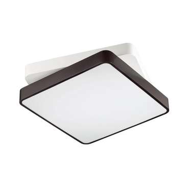 Светодиодный потолочный светильник Ledio бело-черного цвета