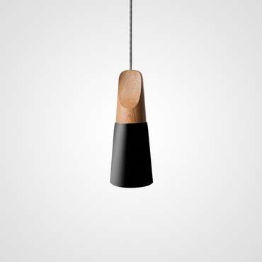 Подвесной светильник XD-A черно-коричневого цвета