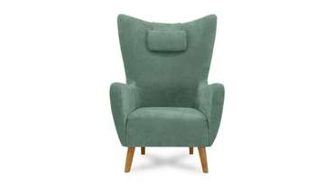 Кресло Лестер 2 зеленого цвета