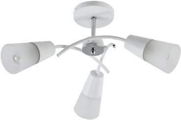 Потолочная люстра на штанге Escada Calla 1109/3P White Е14*40W White/Chrome