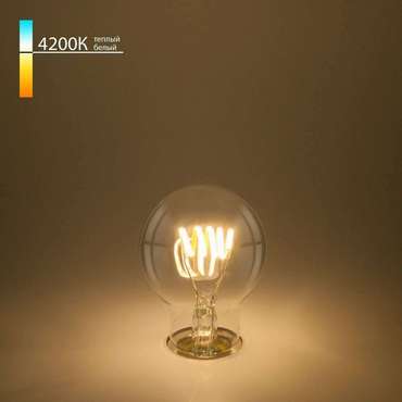 Филаментная светодиодная лампа A60 6W 4200K E27 BLE2708 Classic FD грушевидной формы