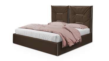 Кровать Миранда 180х200 темно-коричневого цвета