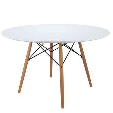 Обеденный стол Eames белого цвета