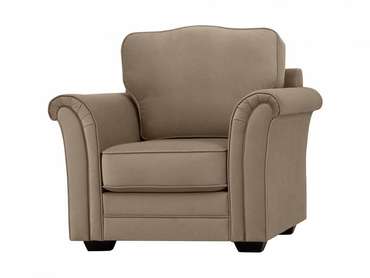 Кресло Sydney серо-коричневого цвета