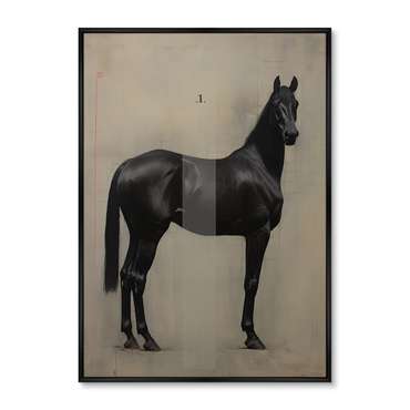Репродукция картины The Horses, No 1, 2024г.