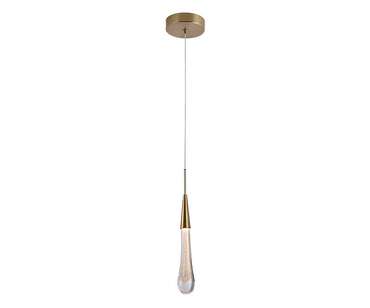 Подвес Гутта латунь d10 h200 Led 3W (3000k)
