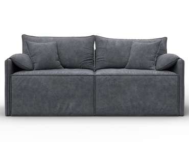 Модульный диван-кровать Лига-106 серого цвета