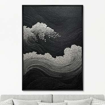 Репродукция картины Restless ocean, No 2, 2024г.
