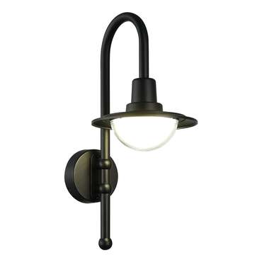 Светильник уличный настенный ST-Luce черный/Прозрачный LED 1*10W 4000K PROCHE