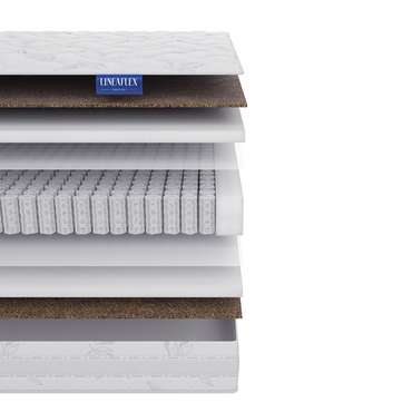 Матрас Мессина 200x190 белого цвета