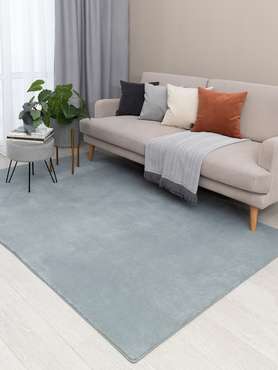 Ковер Langoria 80x150 серо-голубого цвета