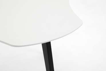Обеденный стол Дакар-К черно-белого цвета
