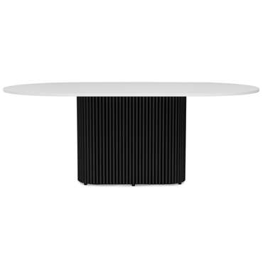 Обеденный стол Барон О 90х180 белого цвета