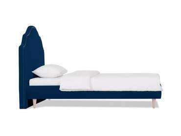 Кровать Princess II L 120х200 темно-синего цвета