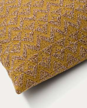 Чехол для подушки Magi 45х45 горчичного цвета