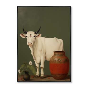 Репродукция картины Cows, No 2, 2024г.