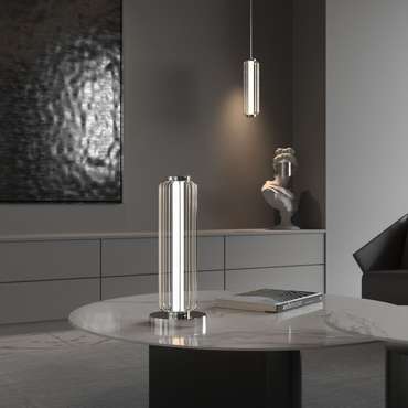 Настольный светильник 308054 LED хром Argent