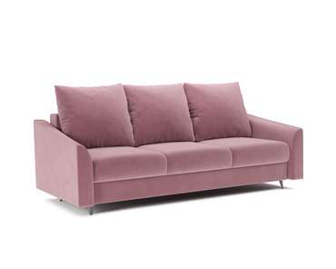 Прямой диван-кровать Уэльс пудрового цвета