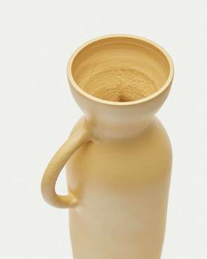 Ваза Pelras 17 горчичного цвета 