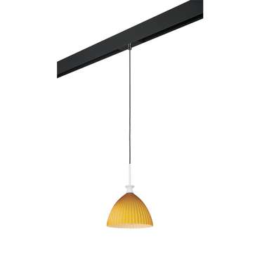 Светильник д/1-фазн трека AGOLA 1х40W E14 ХРОМ/ЯНТАРЬ/ЧЕРНЫЙ (810023+595007)
