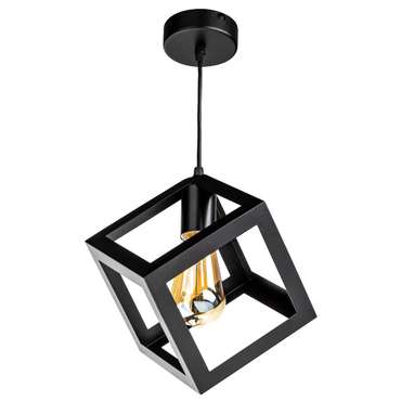 Подвесной светильник Soffitta 52626 1 (металл, цвет черный)
