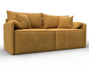 Модульный диван-кровать Лига-106 желтого цвета