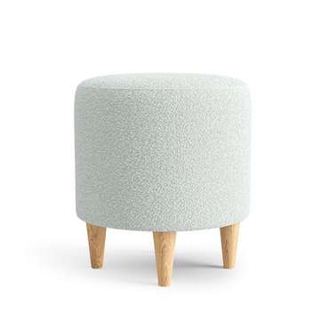 Пуф Нико Fluffy светло-серого цвета