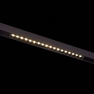 Магнитный трековый светильник Черный LED 1*18W 4000K 1407Lm Ra&gt;90 36о IP20 L331xW22xH SKYLINE 48