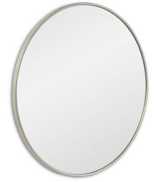 Зеркало настенное Ala M в раме серебряного цвета
