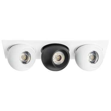 Светильник INTERO LED 9W*3 850LM*3 24G БЕЛЫЙ/ЧЕРНЫЙ 3000K (217536+217062+217072+217062)