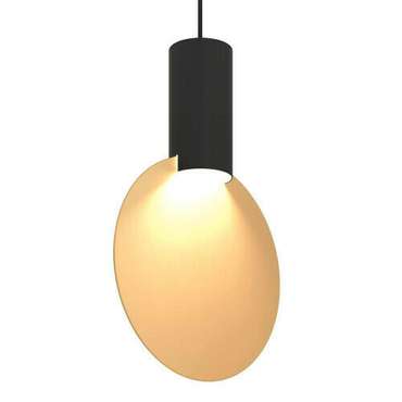 Подвесной светильник Sarona черно-золотого цвета