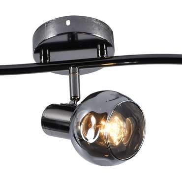 Спот 05958-0.8-03 PEARL BK (DARK CHROME) (стекло, цвет черный)