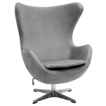 Кресло Egg Chair серого цвета