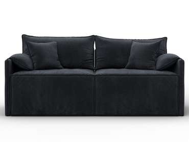 Модульный диван-кровать Лига-106 темно-серого цвета