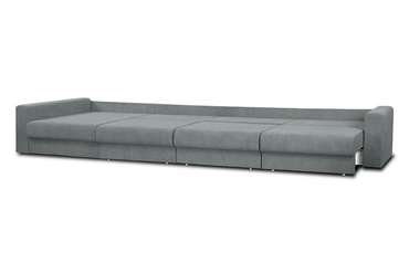Угловой диван-кровать Модена серого цвета