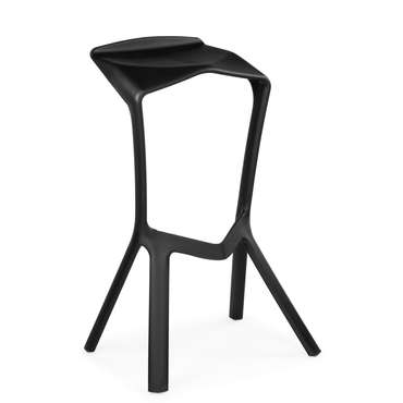 Барный стул Mega черного цвета