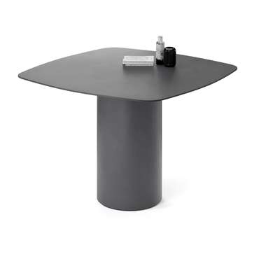 Обеденный стол квадратный Вуррен черного цвета