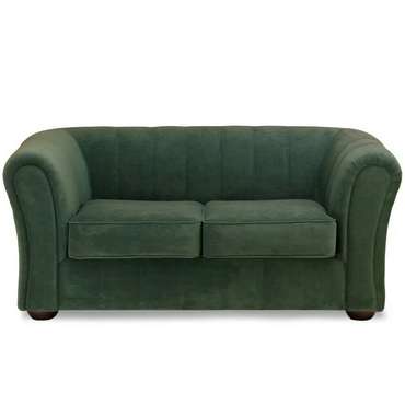 Прямой диван Бруклин Премиум зеленого цвета