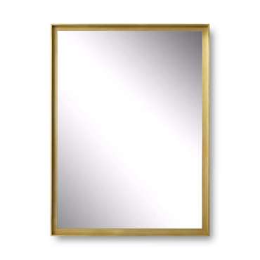 Металлическое прямоугольное зеркало Frame 105x150 бронзового цвета