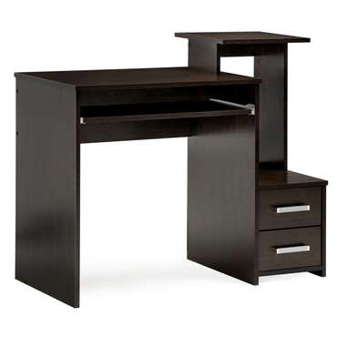 Письменный стол Джаз коричневого цвета правый