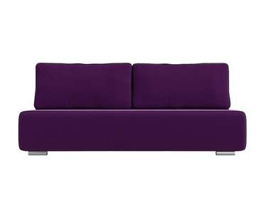Прямой диван-кровать Уно фиолетового цвета