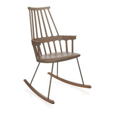 Кресло-качалка Comback коричневого цвета