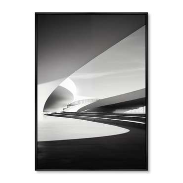 Репродукция картины Architecture, curves of large arches, No 2, 2024г.
