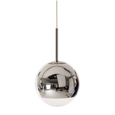 Подвесной светильник Mirror Ball D20 серебряного цвета