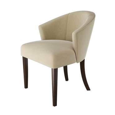 Стул-кресло мягкий Adonis бежевого цвета