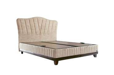 Кровать Thermall 160х200 бежевого цвета с подъёмным механизмом