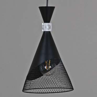 Подвесной светильник 03207-3.9-01 BK (металл, цвет черный)