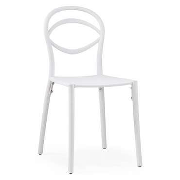 Обеденный стул Simple белого цвета