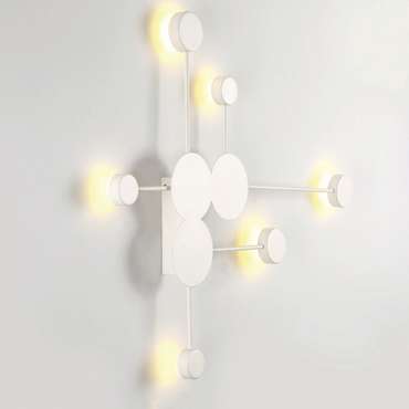 Бра Pin Wall Light 6 White